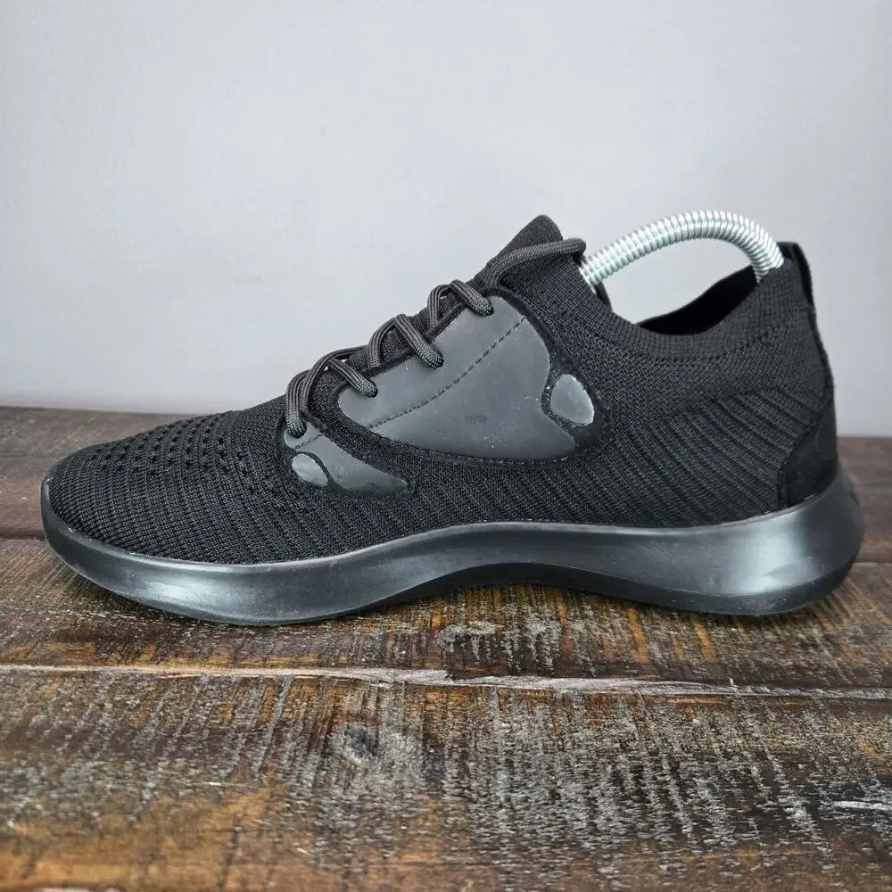 Vessi Everyday Move Sneaker Mens Size 8 Waterproof Shoes Onyx Black Black